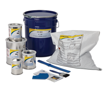 Chesterton ARC MX1,  Trowel-Grade Coating for Coarse Particle Extreme Sliding Wear and Impact