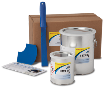 Chesterton ARC I BX1 RC,  Rapid-Curing, Trowel-Grade Coating for Coarse Particle Severe Sliding Wear with Impact